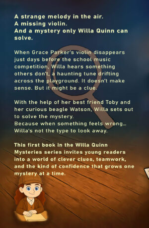 Alternative view of Willa Quinn Mysteries Book 1 - The Mystery of the Vanishing Violin