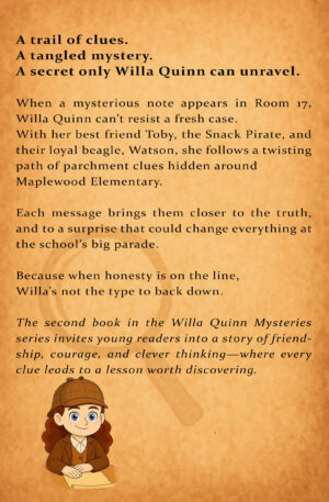 Alternative view of Willa Quinn Mysteries Book 2 - The Trail of the Tangled Clues